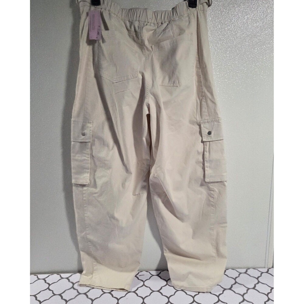 Wild Fable Women's High-Rise Cargo Utility Pants -  Beige "Dog Bone" XL NWT